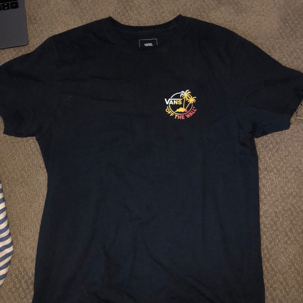 Navy blue vans T-shirt